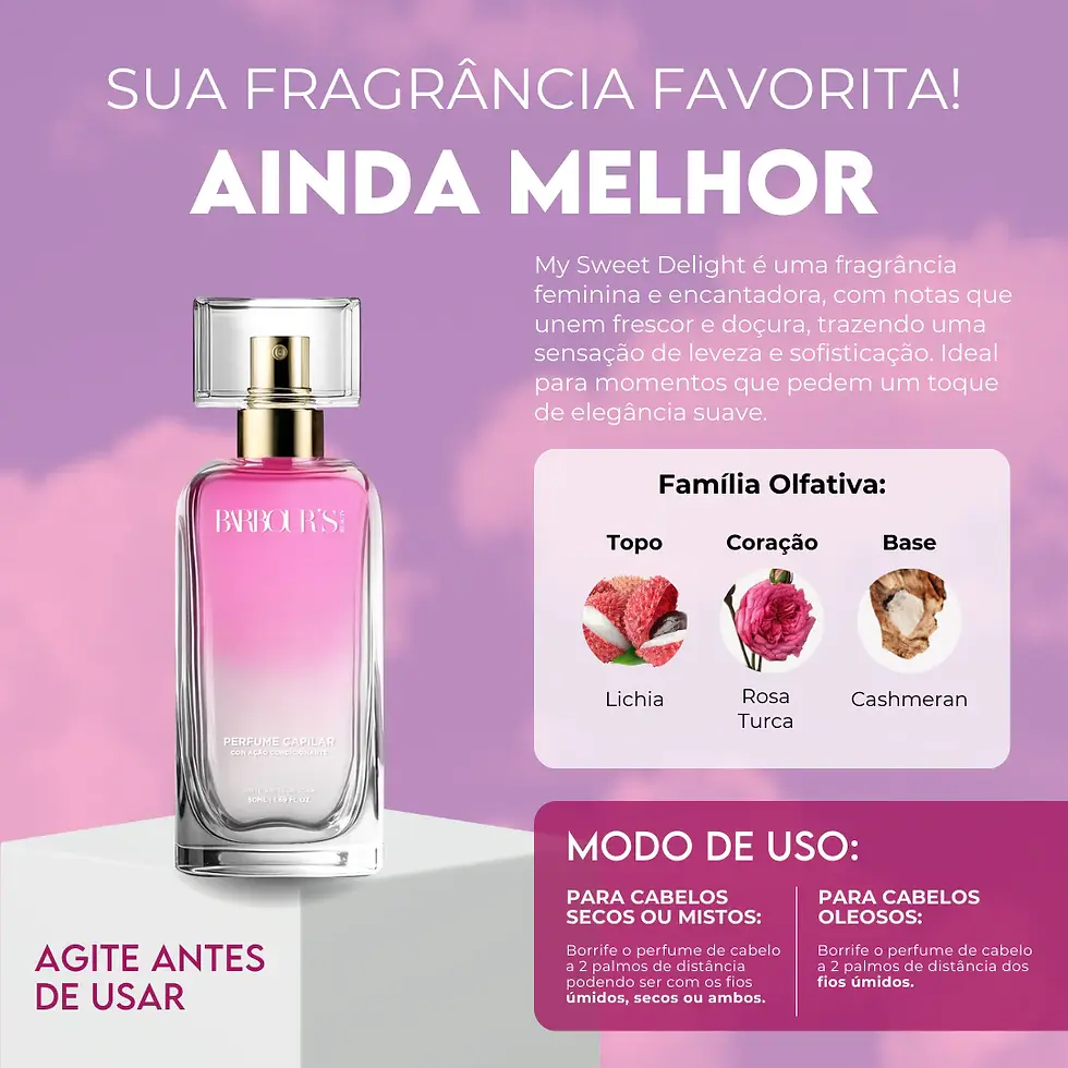 Miniatura: Barbours Perfume Capilar Deligth 50ml