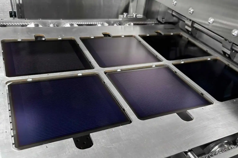 Swift Solar的疊層太陽能電池 圖片來源:Swift Solar