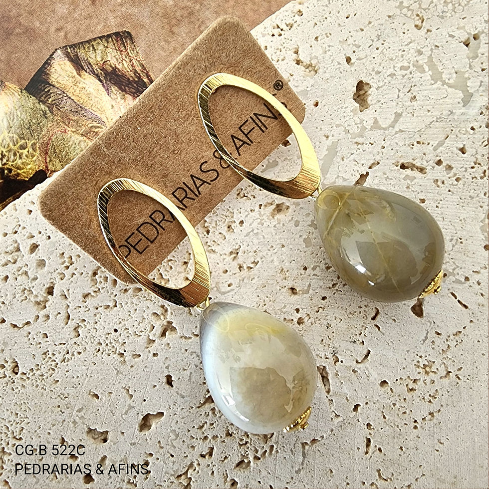 CG.B 522C - Agate Earrings