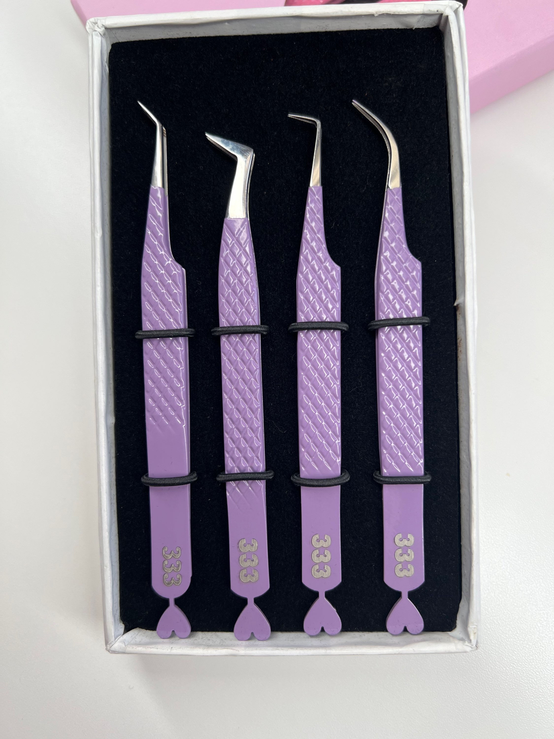 333 Microfiber Tweezer set 