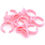 Thumbnail: Pink Glue rings 50pcs 