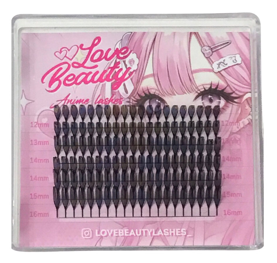 Mini anime lashes 0.05 d 12-16mm