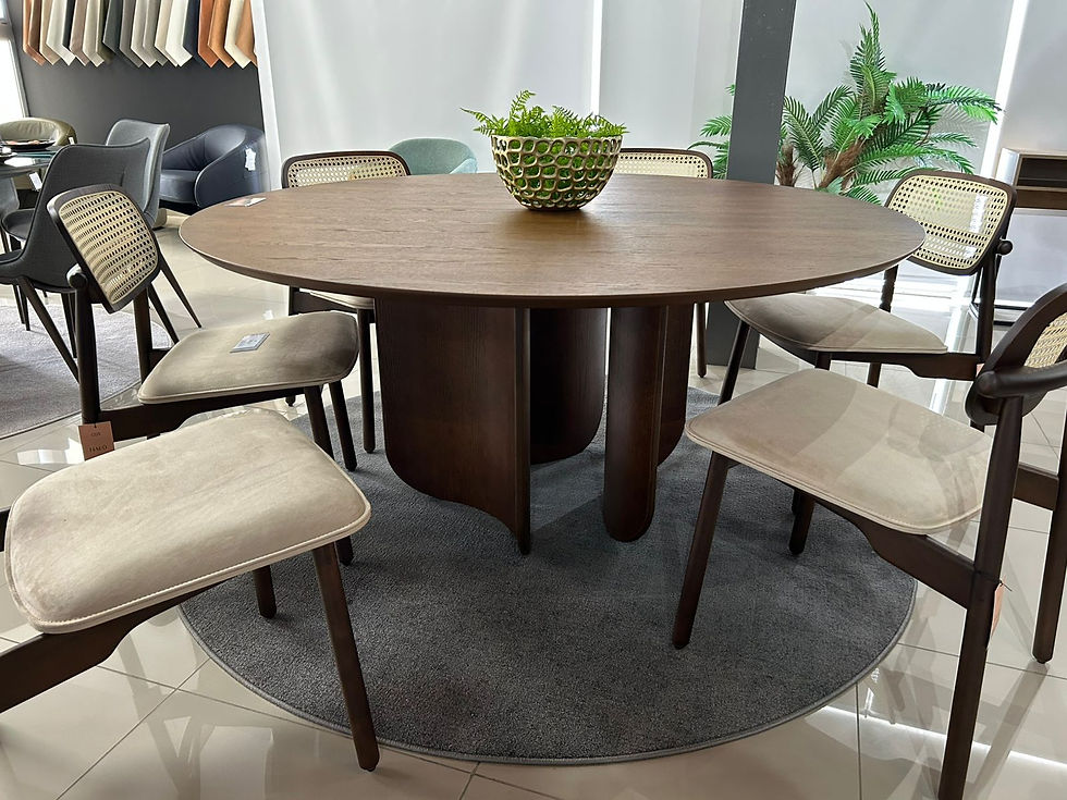 Miniatura: MESA DE COMEDOR | MS - FLORENCE | BASE & TOPE IMBUIA