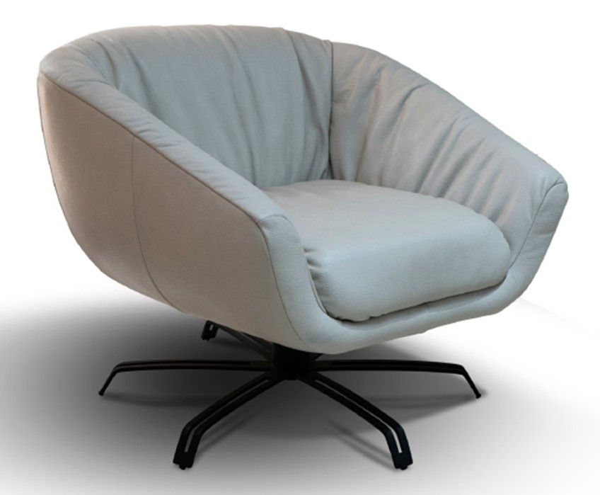 Miniatura: SILLA DE ACENTO | TB - FLORA | 100% CUERO | VARIEDAD DE COLORES