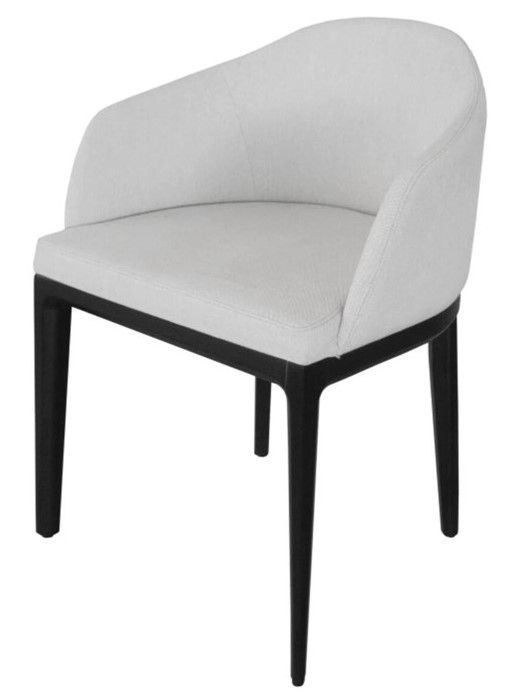 Miniatura: SILLA DE COMEDOR | CGS - ISIS | MADERA CAPUCCINO | TELA 2055