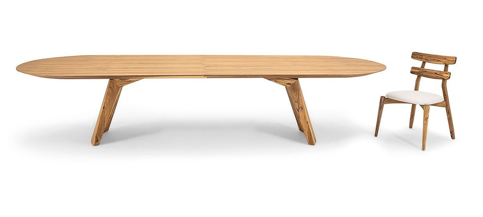 Miniatura: MESA DE COMEDOR | FRACTUS | OVALADA O RECTANGULAR