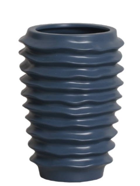 JARRÓN | CM 77-643 | AZUL MATE