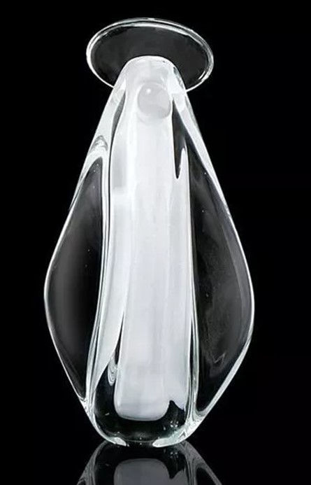 Miniatura: CRISTAL DE MURANO | IMAGEN DE LA VIRGEN (GRANDE) | BLANCO | 3258/BC