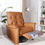 Miniatura: RECLINABLE | 3790 | GIRATORIA Y MECEDORA | TELA BEIGE AA-2713