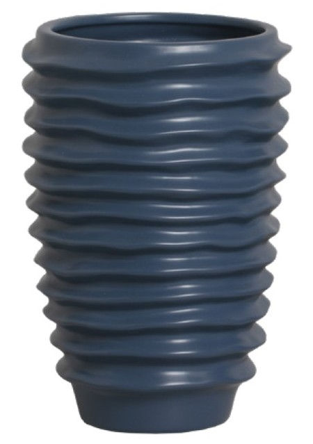 JARRÓN | CM 77-642 | AZUL MATE