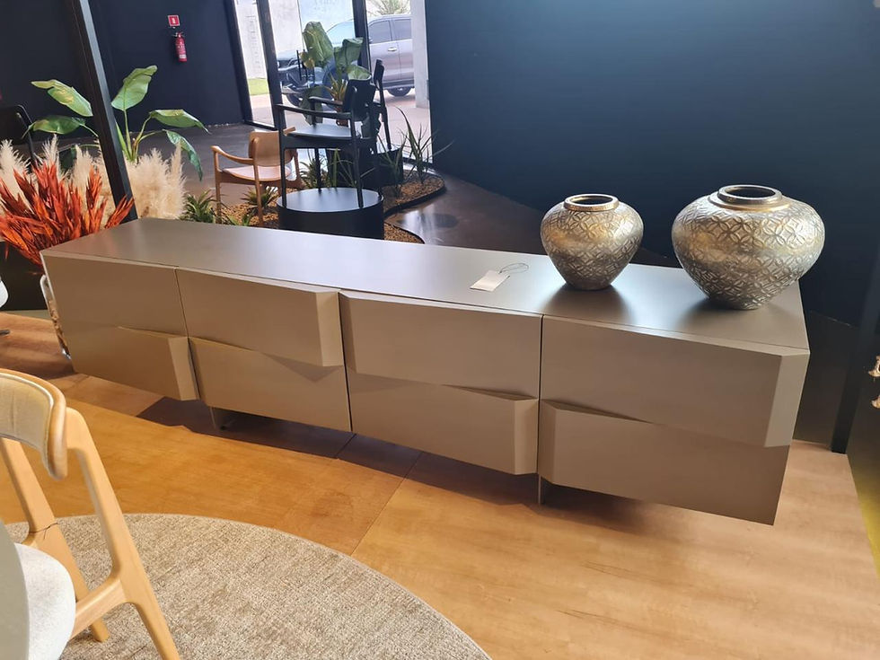 Miniatura: BUFFET/ESTANTE | CGS -  VOLUMES 01  | MADERA CASTAÑA | L250CM