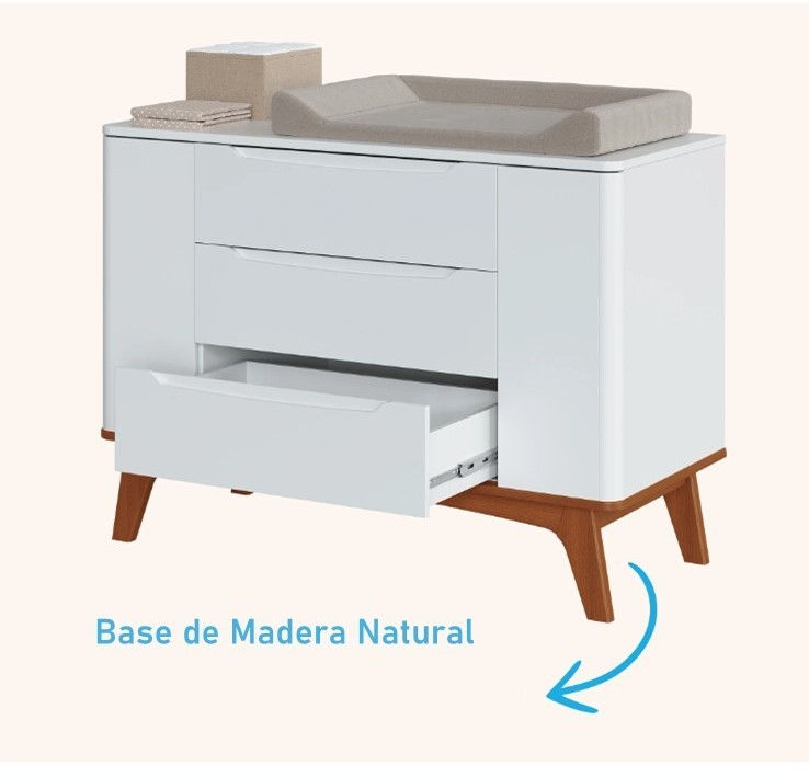 Miniatura: CÓMODA INFANTIL | DV - SAMBALELE | BLANCO