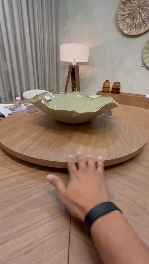 Miniatura: MESA DE COMEDOR | RD - URBAN  | Ø200CM |  MADERA JATOBA | ACERO NEGRO