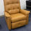 Miniatura: RECLINABLE | 3790 | GIRATORIA Y MECEDORA | TELA BEIGE AA-2713
