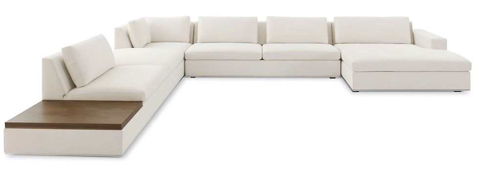 Miniatura: SECCIONAL | FG - ALLEGRO | L318CM X P318CM | TELA BEIGE 501171