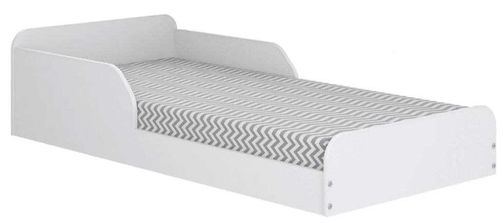 Miniatura: CAMA MONTESSORI C/CASITA "MIMO"  | MB - P09/P11/P42 |  BLANCO (INCLUYE COLCHÓN)
