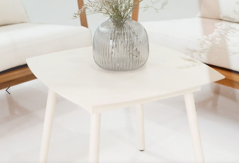 Miniatura: MESA LATERAL | LV - VENUS |  ALUMINIO CHAMPAGNE | TOPE LAMINADO CHAMPAGNE