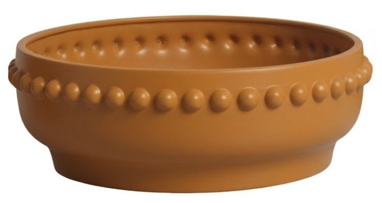 CENTRO DE MESA | CM 78-715 | MOSTAZA MATE