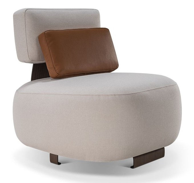 Miniatura: SILLA DE ACENTO | FG - WINDING | 100% CUERO | GIRATORIA
