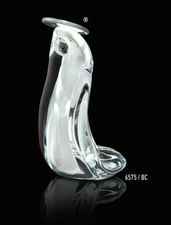 Miniatura: CRISTAL DE MURANO | IMAGEN DE LA VIRGEN ARRODILLADA | BLANCA | 6575/BC