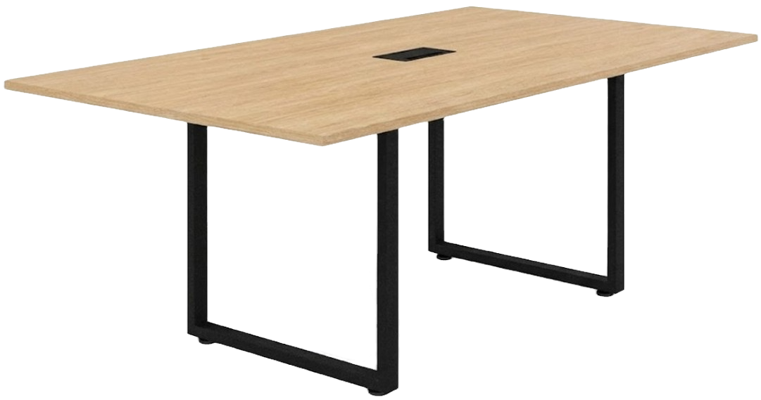 MESA DE CONFERENCIA L200cm | GW - LEP 2031 | BERLIN - NEGRO
