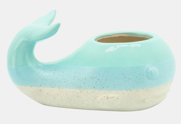 Miniatura: MACETERA | SG -  GREEN WHALE PLANTER