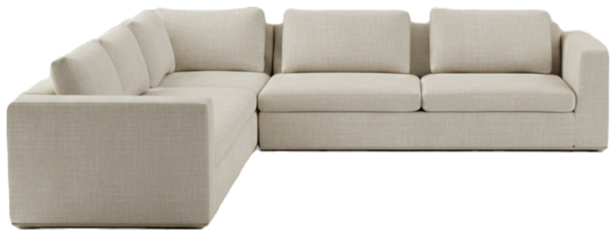 SECCIONAL | FG - ALLEGRO | L318CM X P318CM | TELA BEIGE 501171