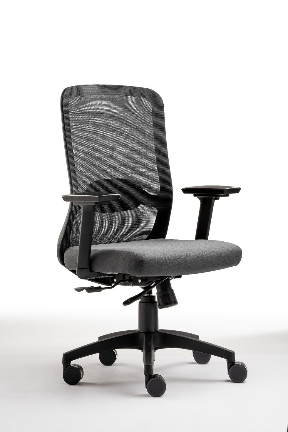 Miniatura: SILLA DE OFICINA | RO - ALPHA PRESIDENTE | BASE ALUMINIO | ASIENTO VINIL BEIGE