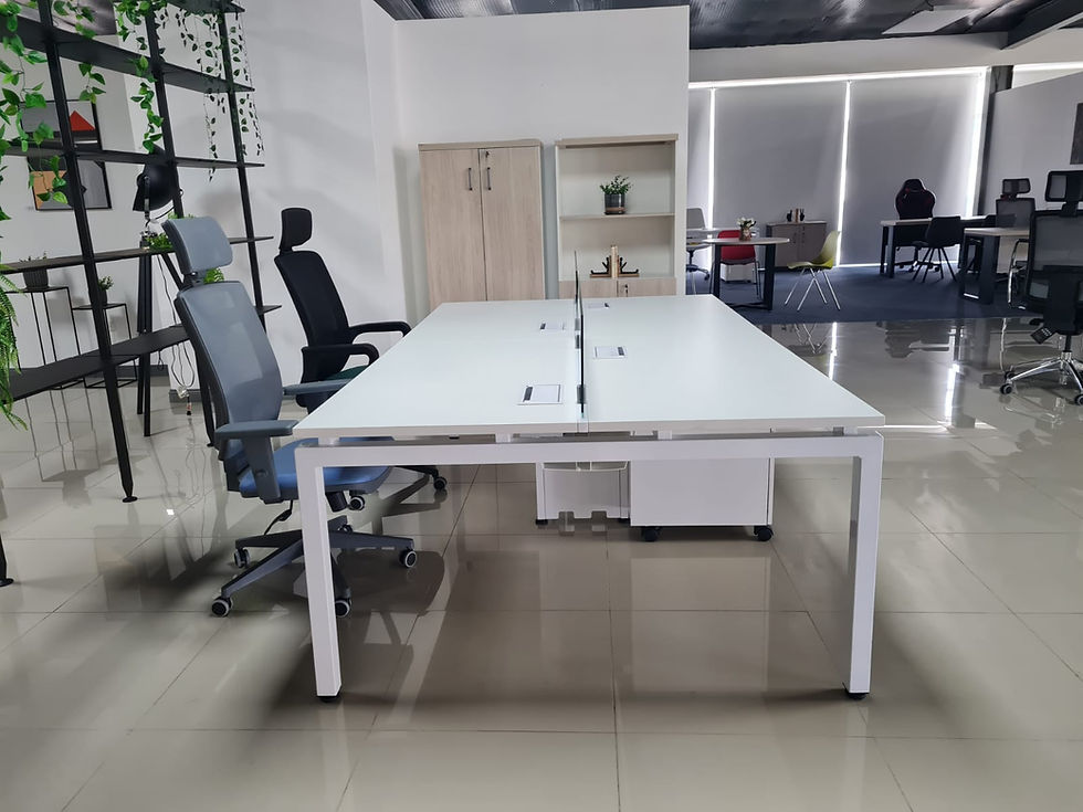 Miniatura: SILLA DE OFICINA | PX - BRIZZA | ESTRUCT. GRAFITO | MALLA GRIS | TELA AZUL
