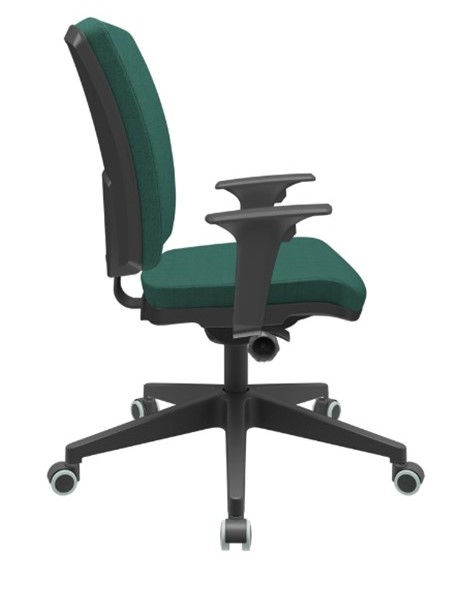 Miniatura: SILLA DE OFICINA | PX - ALTRIX | ESTRUCTURA NEGRA | TAPIZADO VERDE T28