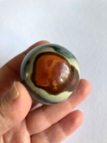 Polychroom jaspis bol