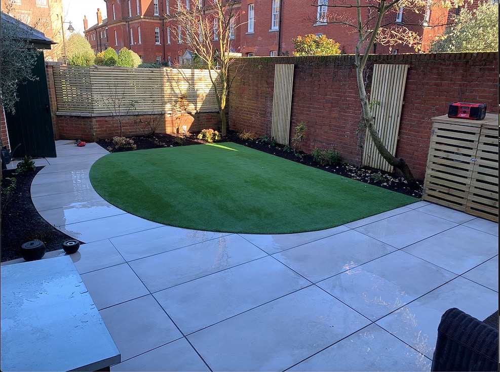 Garden Paving Project