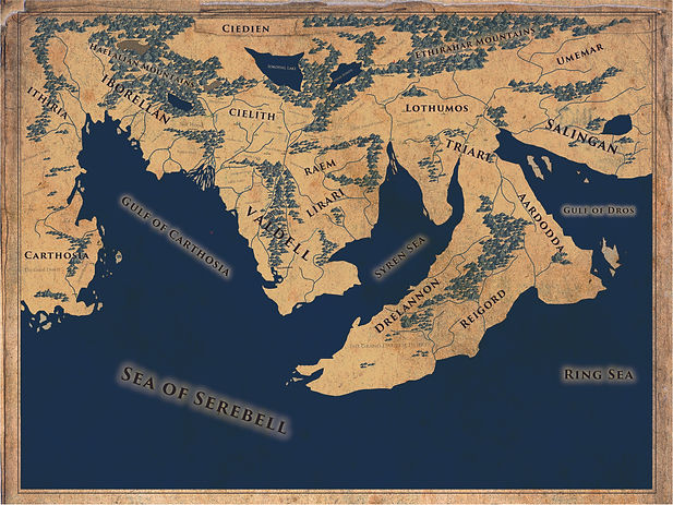 The Chronicles of Lilith, Map of Amenti