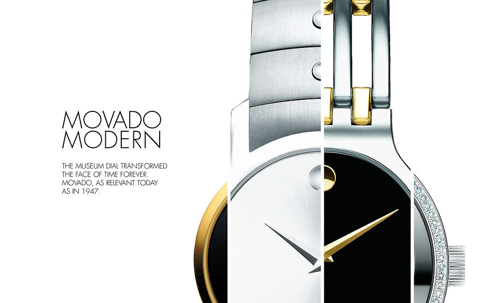 Movado Brand Book.