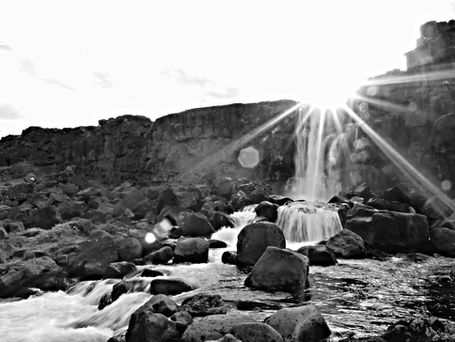 Islandia en blanco y negro
