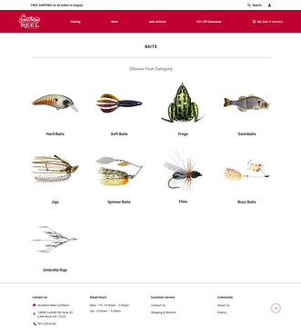 Desktop Website Mockup