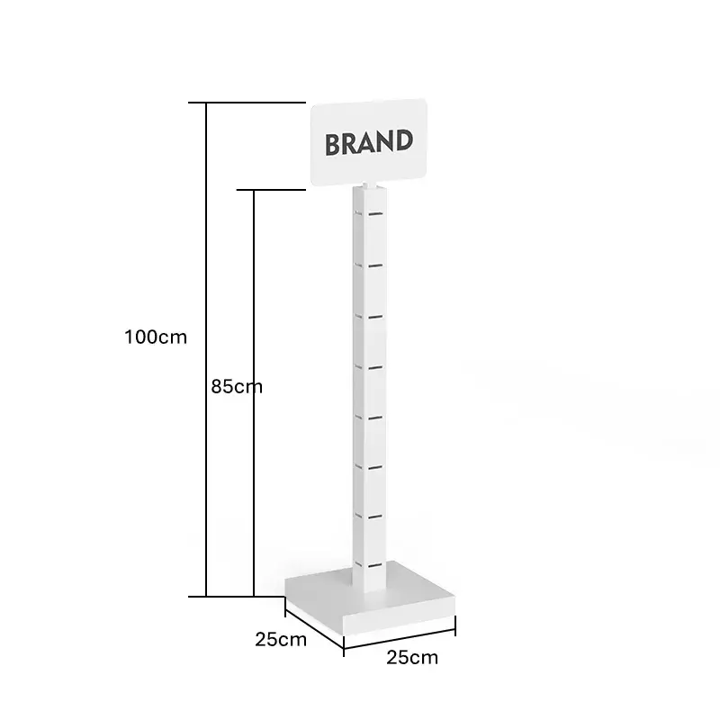 Thumbnail: Small Metal Display Fixture with Replaceable Hanging Rods
