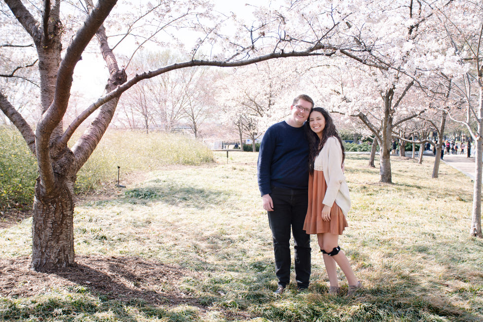 Engagement Photoshoot in Washington DC