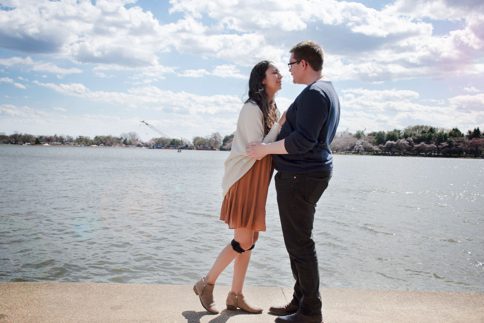 Engagement Photoshoot in Washington DC