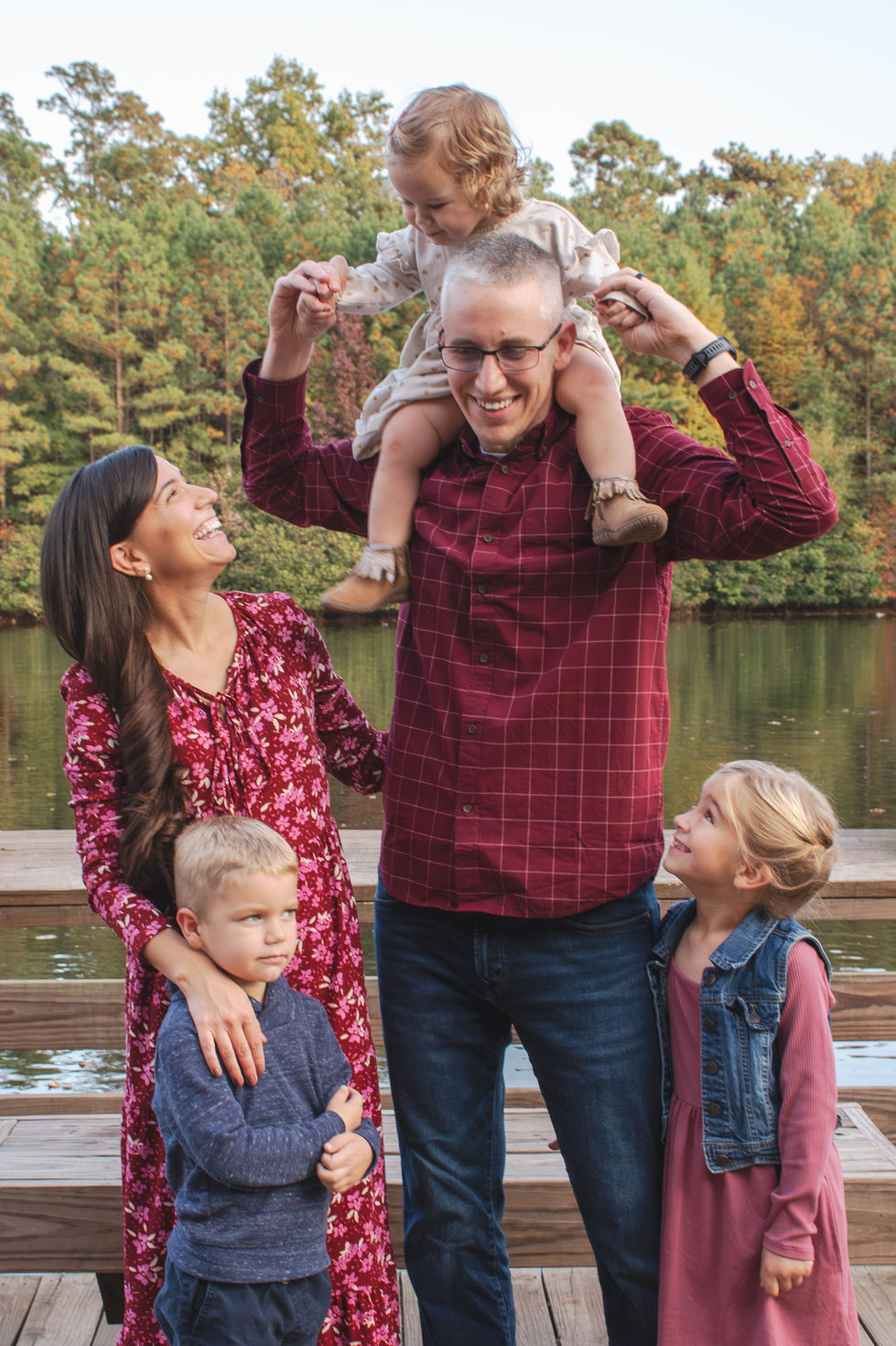 Family Photoshoot in Holly Springs, NC