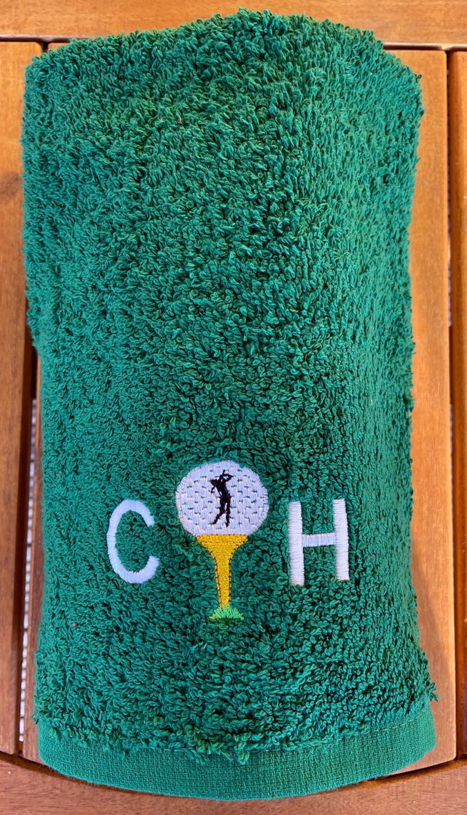Thumbnail: Luxury Personalised Golf Towels