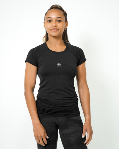 lululemon Swiftly Tech Short-Sleeve Shirt 2.0 - Black | onebodyla