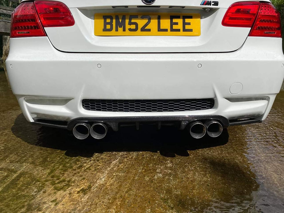 Thumbnail: E9X M3 HN-style rear diffuser