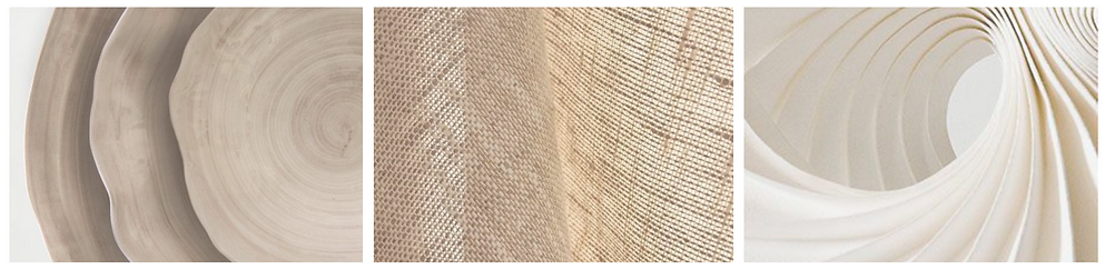 Matériaux naturels pour les projets de décoration d'intérieurs