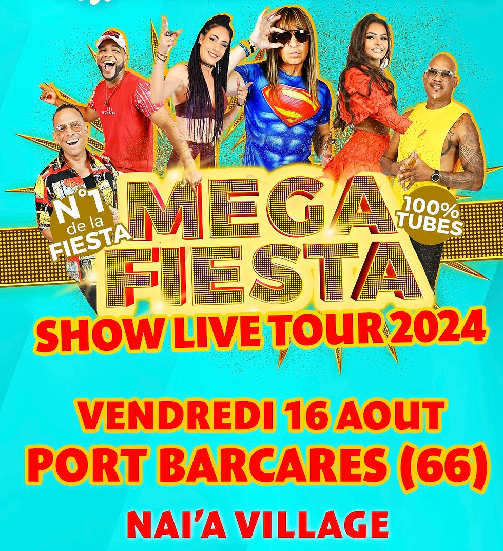 MEGA FIESTA au NAIA By CAMPING PARADIS avec le COLLECTIF METISSE