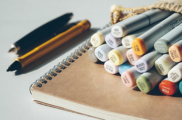 Art Supplies Closeup