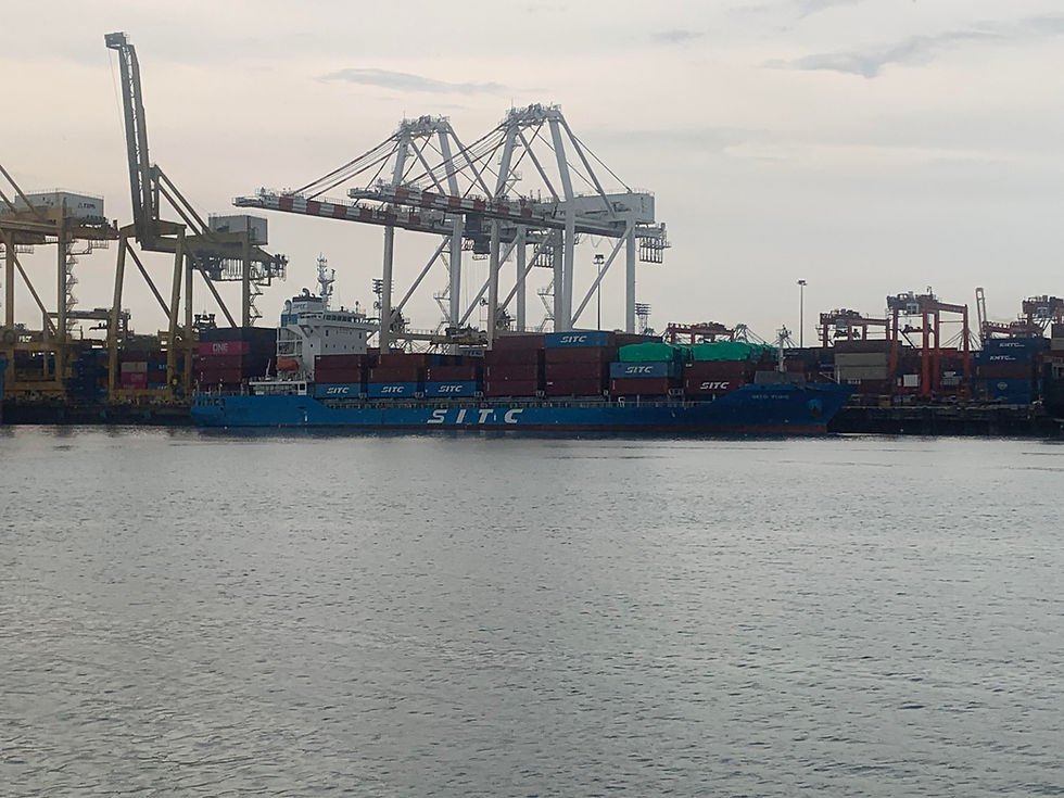 UWILD inspection Laem Chabang commercial vessel under ABS Class attendance