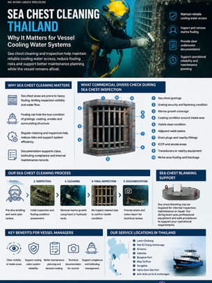 Sea Chest Cleaning Thailand: Why It Matters for Vessel Cooling Water Systems