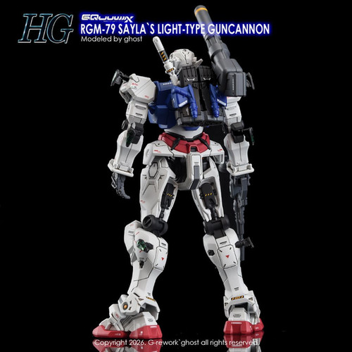 HG] GQuuuuuX SAYLA LIGHT-TYPE GUNCANNON | pmstorehk