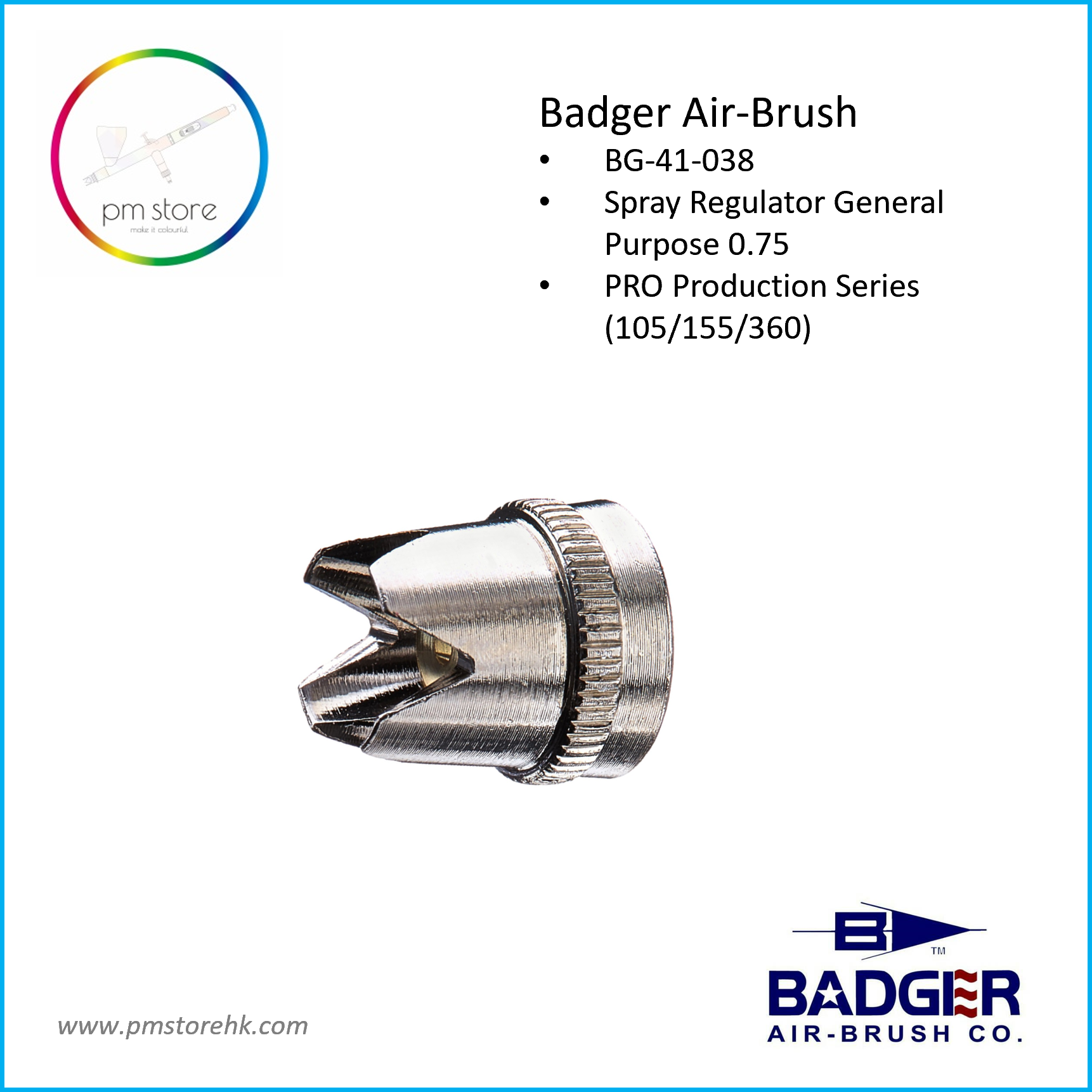 BADGER 41-038 Spray Regulator (General Purpose) (PPS)
